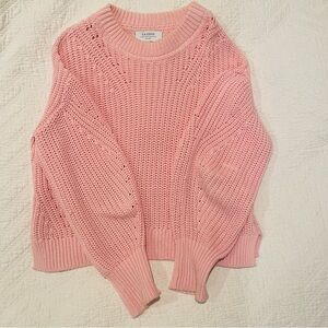 La Ligne Pink Crew Neck Sweater